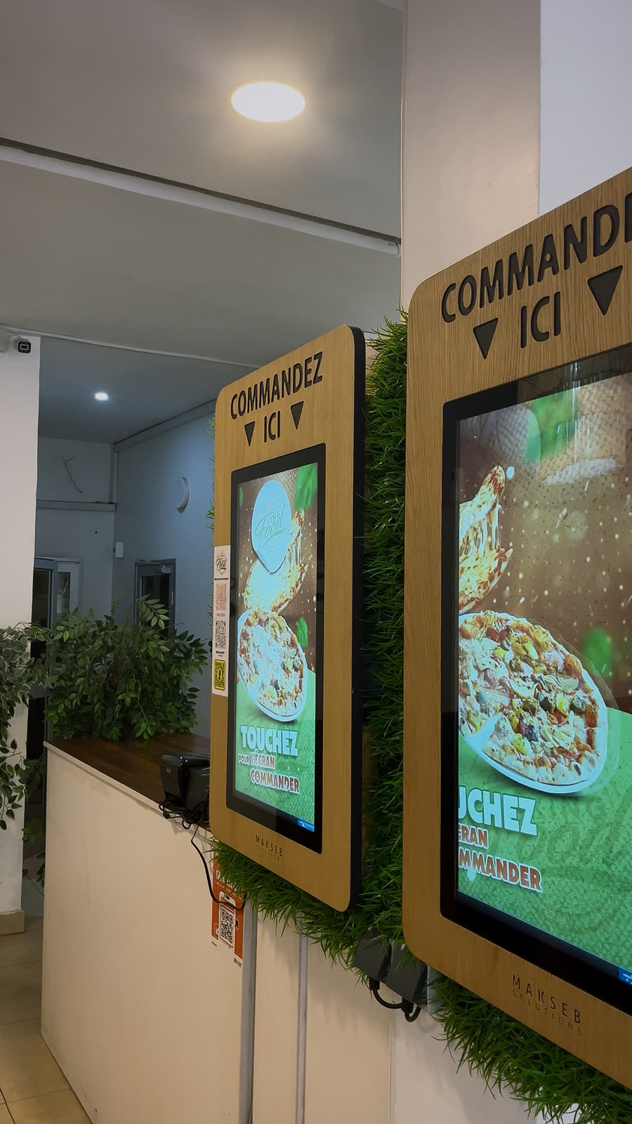 Bornes de commande tactiles King Food